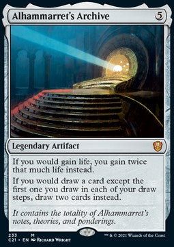 Secrets of Strixhaven Commander 0233 Alhammarret's Archive