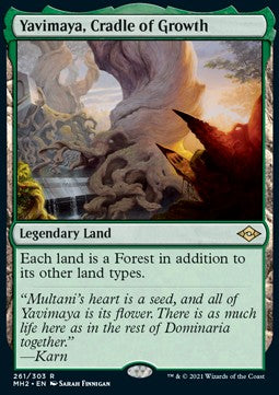 Modern Horizons 2 261/303 Yavimaya, Cradle of Growth