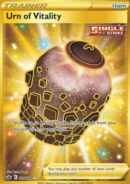 Chilling Reign 229/198 Urn of Vitality (Secret Rare Gold Full Art)