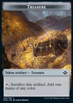 Treasure 020/021 Modern Horizons 2 Token