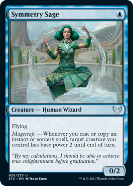Strixhaven 056/275 Symmetry Sage (Foil)