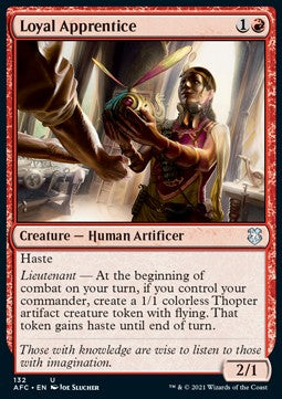 Adventures in the Forgotten Realms Commander 131 Loyal Apprentice