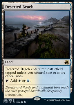 Innistrad: Midnight Hunt 260/277 Deserted Beach