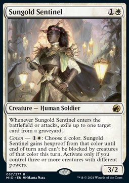 Innistrad: Midnight Hunt 037/277 Sungold Sentinel