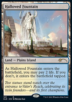 Magic: The Gathering Secret Lair 0123 Hallowed Fountain