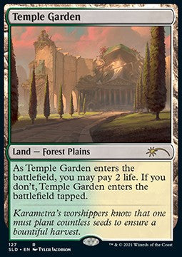 Magic: The Gathering Secret Lair 0127 Temple Garden