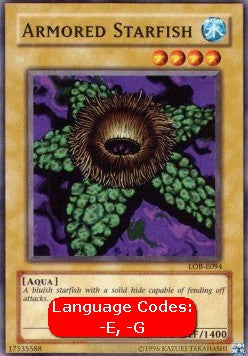 Armored Starfish (LOB-EN116)