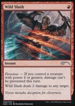Magic the Gathering Promo 008/010 Wild Slash