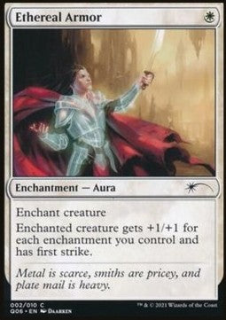 Magic the Gathering Promo 002/010 Ethereal Armor