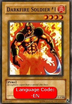 Darkfire Soldier #1 (PSV-EN043)