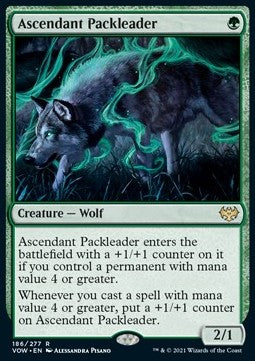 Innistrad: Crimson Vow 186/277 Ascendant Packleader