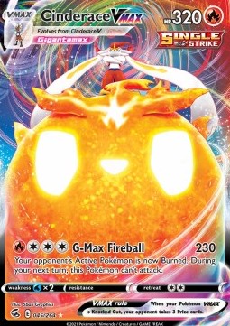 Fusion Strike 045/264 Cinderace VMAX