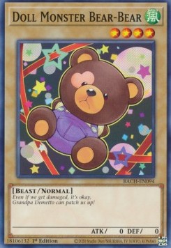 Doll Monster Bear-Bear (BACH-EN094)