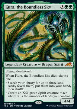 Kamigawa: Neon Dynasty 200/302 Kura, the Boundless Sky (Foil)
