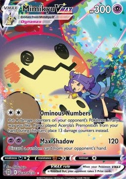 Brilliant Stars TG17/TG30 Mimikyu VMAX