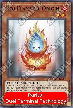 Neo Flamvell Origin (Parallel Rare)(HAC1-EN069)