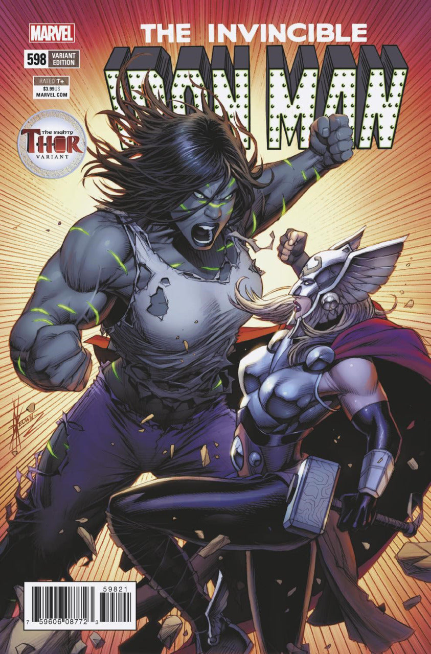 Invincible Iron Man #598 Marvel Comics (2017)