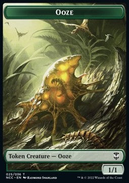 Ooze 025/036 Treasure 015/017 Streets of New Capenna Commander Token