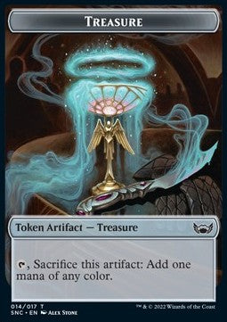 Rogue 007/017 Treasure 014/017 Streets of New Capenna Token (Foil)