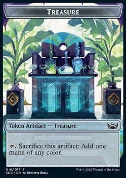 Angel 002/017 Treasure 016/017 Streets of New Capenna Token (Foil)