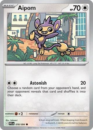 Phantasmal Flames 078/094 Aipom