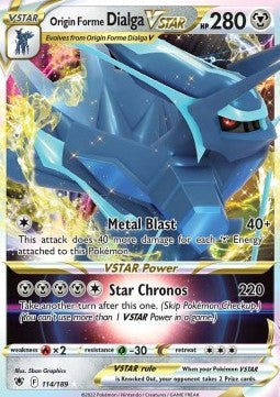 Astral Radiance 114/189 Origin Form Dialga VSTAR