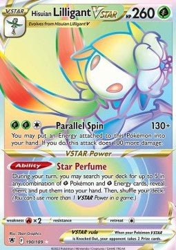 Astral Radiance 190/189 Hisuian Lilligant VSTAR