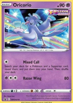 Sword & Shield Promo SWSH210 Oricorio (Holo)