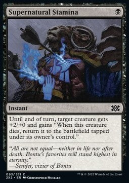 Double Masters 2022 093/331 Supernatural Stamina (Foil)