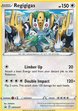 Sword & Shield Promo SWSH247 Regigigas (Holo)