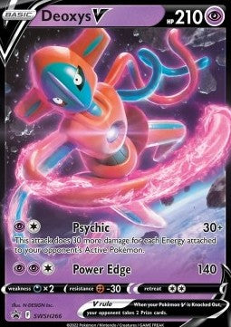 Sword & Shield Promo SWSH266 Deoxys V