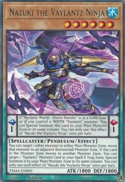 Nazuki, The Vaylantz Ninja (Rare)(TAMA-EN003)