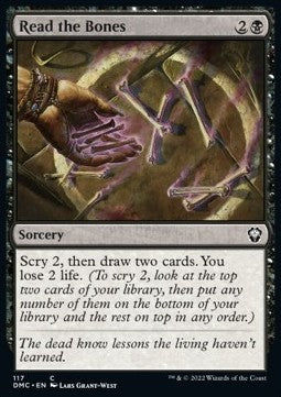 Dominaria United Commander 117 Read the Bones