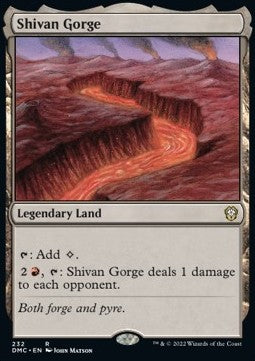 Dominaria United Commander 232 Shavan Gorge