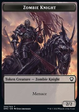 Warrior 004/012 Zombie Knight 005/012 Dominaria United Token