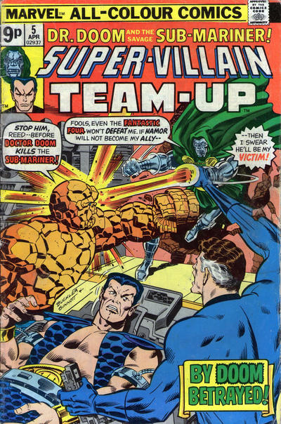 Super-Villain Team Up #5 Marvel Comics (1975)