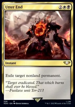 Warhammer 40K 226/168 Utter End