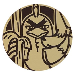 Silver Tempest Sirfetch'd Gold Oversize Coin