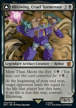 Transformers 004/015 Blitzwing, Cruel Tormentor