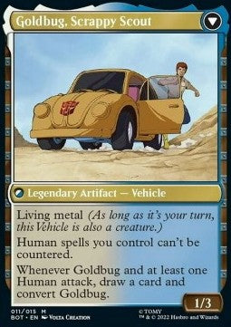 Transformers 011/015 Goldbug, Gumanity's Ally