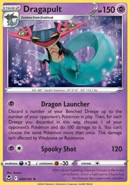 Silver Tempest 089/195 Dragapult (Holo)