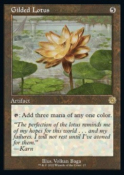 The Brothers' War Retro Artifacts 017 Gilded Lotus