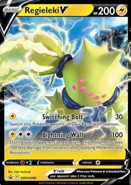 Sword & Shield Promo SWSH280 Regieleki V