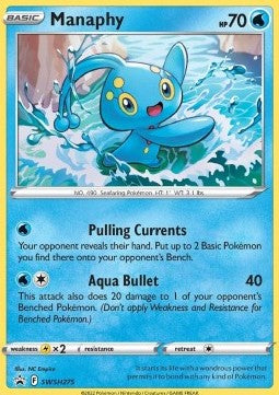 Sword & Shield Promo SWSH275 Manaphy (Holo)