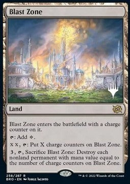 The Brothers' War 258/287 Blast Zone (Silver Stamped)
