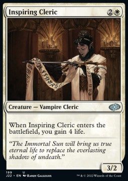 Jump-start 2022 199 Inspiring Cleric