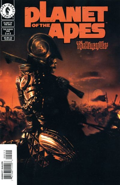 Planet of the Apes The Human War #2 Dark Horse Comics (2001)(FOIL)