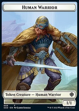 Human Warrior 006 Insect 022 Starter Commander Token