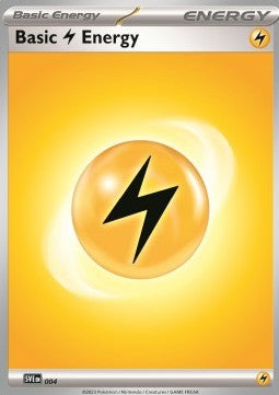 Scarlet & Violet SVE004 Lightning Energy (Reverse Holo)