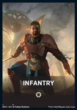 Infantry 1 The Brothers War Token